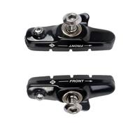 Alipis Juego de Pastillas de Freno C para Bicicleta de Carretera y Montaña Par de Zapatas Caucho Resistente y Aleación de Aluminio Diseño sin Ruido y Ranuras Guía Antideslizantes