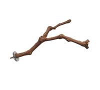 Alipis Juguete de Entrenamiento para Pájaros Forma de Rama de Madera Marrón, Accesorio para Jaula Que Mejora la Salud y Alivia el Aburrimiento del Loro Varios Estilos