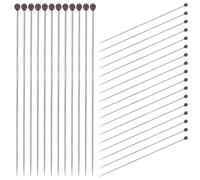 Alipis Kit de 100 alfileres de acero inoxidable para insectos, ideales para especímenes de entomología y colecciones de mariposas. Paquete variado para exhibiciones de entomología escolar.