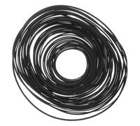 Alipis Kit de 50 Correas de Goma para Reproductores de Casete, Tamaños Variados 0.7-1.0 Mm Grosor, Longitud 40-190 Mm, Correas de Transmisión y Mantenimiento para Grabadoras de Casetes,