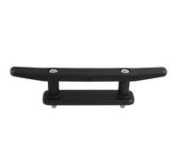 Alipis Kit de Cornamusas para Kayak Negro Soporte para Amarre de de Cornamusa para Barco y Canoa Pequeño y Resistente para Montaje Cubierta Tornillos Incluidos