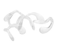 Alipis Kit de Reemplazo de Almohadillas Nariz de Gafas 5 Piezas de Silicona Duradera Orificio para Tornillo Aptas para Gafas de Sol y Monturas Puente Estrecho