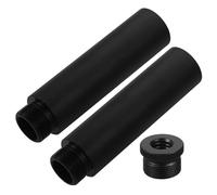 Alipis Kit de Tubo Extensor para Soporte de Micrófono de Aleación de Aluminio 5/8 a 3/8 Adaptadores Varillas de Extensión para Escritorio Compatible Brazos Articulados para Podcast y