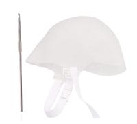 Alipis Kit para Mechas 2 Gorros de Silicona para Teñir el Cabello Gorro de Peluquería Agujeros Pequeños y 2 Agujas Metálicas Tamaño Ajustable para Salones y Uso Profesional