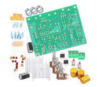 Alipis Kit Placa Amplificadora de Audio Estéreo de Doble Canal Perilla Dorada Módulo Amplificador DIY para Sistema de Sonido Placa de Circuito Plástico para Electrónica Adecuado para