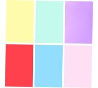 Alipis Láminas Filtrantes De Gel Ligero A4 para Iluminación Fotográfica, Set 6 Piezas, Uso Profesional, PVC Transparente Multicolor, Filtros Corrección De Luz para Vídeo y Teatro