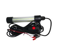 Alipis Lámpara de Pesca Sumergible Verde AC DC Luz Atractiva para Peces y Duradera para Lagos y Estanques Fácil Instalación y Uso Nocturno