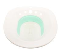 Alipis Lavabo Bidé Plegable para Baño Asiento Portátil Blanco y Verde Limpieza Bidé de Enfermería para Posparto Embarazadas y Personas Mayores Ahorro Espacio y Uso Práctico