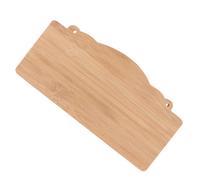 Alipis Letrero de Madera sin Terminar para Colgar, Placa de Tienda Vacía de Bambú y Madera, 1 Pieza, Adecuado para Manualidades Diy, Decoración de Puertas y Proyectos Creativos