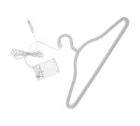 Alipis Letrero LED de Neón para Percha de Vestido de Novia Luz Decorativa Blanca USB para Boda Propuesta y Fiesta Decoración Colgante Romántica para Interiores y Exteriores