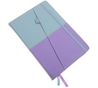 Alipis Libreta de Direcciones A5 Pequeña, Organizador Portátil para Sitios Web, Etiquetas Alfabéticas, Cubiertas en Colores Azul y Morado, para Anotación y Gestión de Direcciones