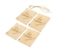 Alipis Libros de Votos Matrimoniales de Madera y Papel Kraft Artesanal 4 Piezas 2 Juegos Manual Rústico para Boda Accesorios para Decoración y Recuerdos del Gran Día