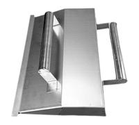 Alipis Llana de Acero Inoxidable para Alisar Paneles de Yeso Paleta de Albañil Multifuncional para Enlucido y Acabado de Paredes Interiores Herramienta Manual para Bordes de Hormigón