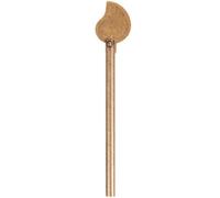 Alipis Llave De Gabinete Antiguo Cerradura Pasador De Bloqueo De Estilo Clásico Para Puertas Decorativo Diseño De Hoja 4.17 X 0.82 X 0.19 in