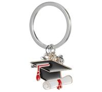 Alipis Llavero de Graduación 2026 con Colgante de Birrete Metálico, Juego 2 Piezas para Estudiantes, Accesorio de Fiesta y Recuerdo Especial para Celebración de Logros Académicos