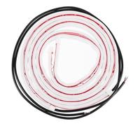 Alipis Luces LED para Puerta de Coche 1.2 M 2 Piezas Barra de Luz Roja y Clara Tira de Luces para Interior de Automóvil Señal de Advertencia para Seguridad Automotriz