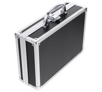 Alipis Maletín de Aluminio Resistente y Compacto con Asa Reforzada para Herramientas y Equipos Caja de Almacenaje Multifuncional con Cierre de Seguridad para Uso Profesional y Viajes