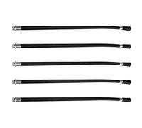 Alipis Manguera para Extintor de Incendios 5 Piezas Boquilla de Repuesto de Plástico Resistente Compatible Extintores de Agua y Polvo Seco Uso Doméstico y Profesional