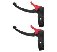 Alipis Manija del Freno de Silla de Ruedas de Plástico Bloqueo Automático, Par de Palancas Ergonómicas Compatibles para Mantenimiento y Repuestos de Frenos, Accesorio Deportivo