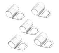 Alipis Manijas Plisadas Clips para Enrollables Accesorios De Montaje Sin Herramientas