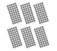 Alipis Marcadores Reflectantes para Escáner 3D Hoja de 50 Puntos de Referencia de Película Reflectante de 015 MM de Grosor Alta Reflectividad para Posicionamiento y Escaneo de