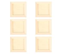 Alipis Marco De Fotos 12X12 Cm Marcos De Madera De Arcilla Para Bricolaje Marcos Infantiles Personalizados Para Decoración Del Hogar Y Proyectos Creativos 6 Piezas