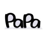 Alipis Marco de Fotos de Acrílico Resistente y Delicada en Forma de Letra para Papá, Decoración Creativa de Escritorio Adecuado Día del Padre