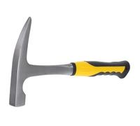 Alipis Martillo de Geología y Albañilería con Punta de Flecha 600g Ergonómico para Exploración Geológica y Minería Paquete Individual Uso Profesional