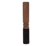 Alipis Mazo de Cuenco Tibetano de Madera Marrón, Palo Sonoro para Meditación Sonido Ambiental Duradero y Diseño Simple Hecho a Mano