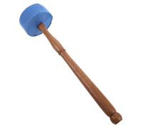 Alipis Mazo de Fieltro y Madera de 28 Cm para Cuenco Tibetano Azul, Martillo de Cuenco Sonoro Control Preciso y Uso Versátil para Rituales y Sanación