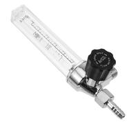 Alipis Medidor de Caudal de Gas Argón y Co2 180° Tubo Indicador de Flujo Flotante, Aleación de Plástico y Aluminio, Caudalímetro Portátil Industrial para Medición Precisa