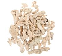 Alipis Medio Filtrante de Coral Triturado: Biomedio Reutilizable para Acuarios con Bolsa de Malla - Estabilizador de Ph para Acuarios de Agua Dulce, Filtración de Estanques Y Decoración