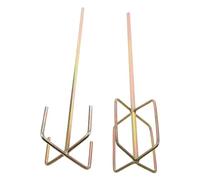 Alipis Mezclador Mortero para Taladro 2 Piezas Diseño Hexagonal para Uso en Construcción y Mezcla de Lodo