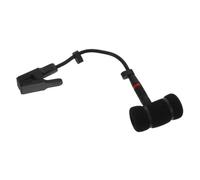 Alipis Mic Clamp Ligero para Saxófono Soporte para Micrófono Inalámbrico Clip para Instrumentos de Viento y Fácil Instalación para Actuaciones