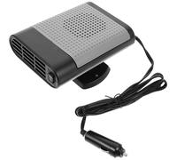 Alipis Mini Calefactor de 12 V para Coche, Desempañador Y Ventilador, Calefactor Portátil para Parabrisas - Desempañador Eléctrico para Calentar Y Eliminar La Escarcha Rápidamente (negro)