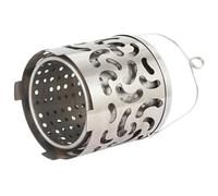 Alipis Mini Estufa de Calentamiento Portátil de Acero Inoxidable para Camping Calentador Multifuncional para Tienda Cubierta Superior Desmontable y Calentador de Camping en Miniatura