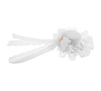 Alipis Mini Sombrero de Copa Lolita de Encaje Blanco para Bodas y Cosplay, Diseño Romántico y Elegante con Ajuste Cómodo y Seguro para Novia
