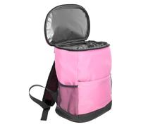 Alipis Mochila Térmica Aislante para Picnic y Senderismo Mochila Refrigeradora Pequeña Rosa Bolsa Térmica Portátil Aislamiento Térmico y Bolsillo Frontal Adecuado para Actividades al