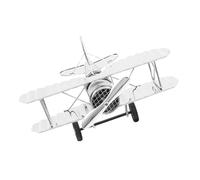 Alipis Modelo de Avión de Metal Vintage Grande Decoración Retro para Escritorio Adorno Artesanal en Hierro Decoración de Aviones Antiguos para Sala Oficina y Estudio Avión Adultos Modelo