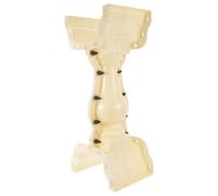 Alipis Molde de Plástico para Columna Romana de Hormigón 59,5x19,8x19,8 Cm, Molde para Balaustrada Estilo Clásico Diseño Calabaza, Resistente Intemperie para Vallas y Decoración de