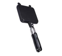 Alipis Molde para Hornear Sándwiches de Doble Cara en Aleación de Aluminio Superficie Antiadherente Adecuado para Tostar y Preparar Waffles en Cocina