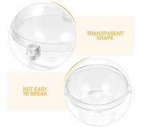 Alipis Molde para Velas Esféricas de 7 CM Molde Redondo Transparente para Velas Aromáticas DIY para Bricolaje de Aromaterapia y Manualidades