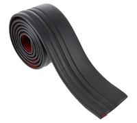 Alipis Moldura de Zócalo Adhesiva Autoadherente Negra 98 CM de Ancho Flexible y Cortable Rollo de 2 Metros para Decoración y Acabado de Paredes en Sala Cocina y Baño