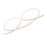 Alipis Moldura Flexible Autoadhesiva de Pvc y Dorada 10 Mm de Ancho, 5 Metros para Bordes de Espejo, Esquinas y Decoración de Paredes, Moldeado Pelable y Adhesivo para Acabados