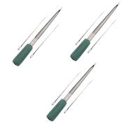 Alipis Muestreador De Trigo De Acero Inoxidable para Experimento De Grano De Arroz Reutilizable 3 Uds Sonda De Maíz para Cereales Muestra De Metal para