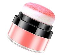 Alipis Natural Powder Blush para Mejillas con Diseño Portátil de Cabezal Forma de Ligero y Transpirable para Maquillaje Diario