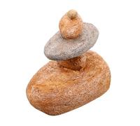 Alipis ocultador de Llaves Exterior código afuera Caja almacenaje Llavero con Forma de Piedra ocultador de Claves de Almacenamiento Oculto escondite de Llaves de jardín Resina