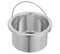 Alipis Olla Calentadora de Cera Superficie Interior Antiadherente, Recipiente de Aluminio de 500 Ml Mango para Uso en Máquinas de Depilación en Salones de Belleza