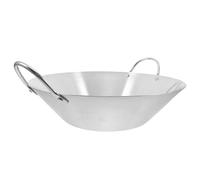 Alipis Olla con Doble Asa China Caliente Tradicional de Acero Inoxidable Gran Capacidad y Fondo Plano, Adecuado para Cocinar en Camping y Reuniones Familiares