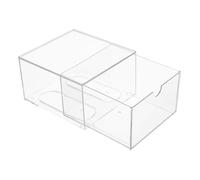 Alipis Organizador Acrílico Transparente Apilable Cajonera para Cosméticos y Pañuelos Almacenamiento Multifunción para Baño y Tocador Diseño Elegante y de Espacio